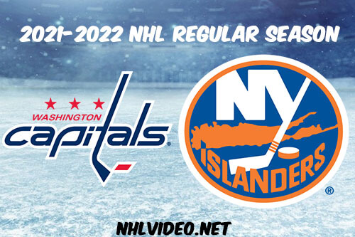 Washington Capitals vs New York Islanders Full Game Replay 2022 Jan 15 NHL