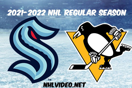 Seattle Kraken vs Pittsburgh Penguins Full Game Replay 2022 Jan 27 NHL