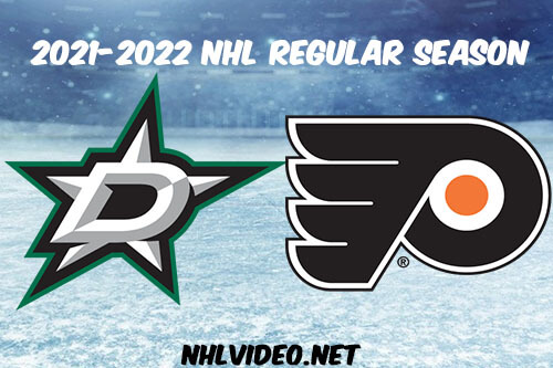 Dallas Stars vs Philadelphia Flyers Full Game Replay 2022 Jan 24 NHL