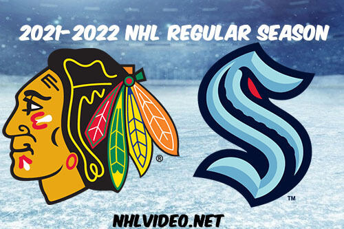Chicago Blackhawks vs Seattle Kraken Full Game Replay 2022 Jan 17 NHL