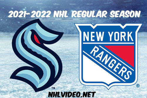 Seattle Kraken vs New York Rangers Full Game Replay 2022 Jan 30 NHL