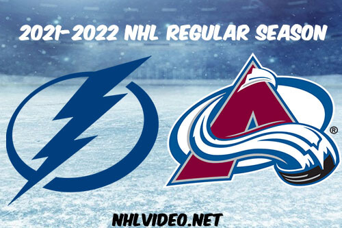 Tampa Bay Lightning vs Colorado Avalanche Full Game Replay 2022 Feb 10 NHL