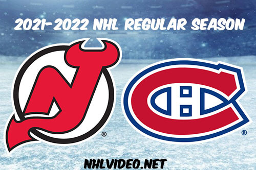 New Jersey Devils vs Montreal Canadiens Full Game Replay 2022 Feb 08 NHL