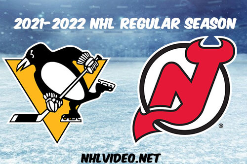 Pittsburgh Penguins vs New Jersey Devils Full Game Replay 2022 Feb 13 NHL