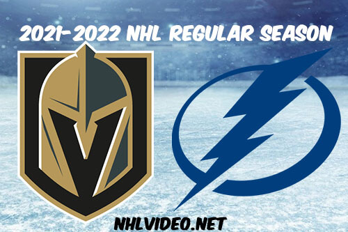 Vegas Golden Knights vs Tampa Bay Lightning Full Game Replay 2022 Jan 29 NHL