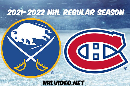 Buffalo Sabres vs Montreal Canadiens Full Game Replay 2022 Feb 13 NHL