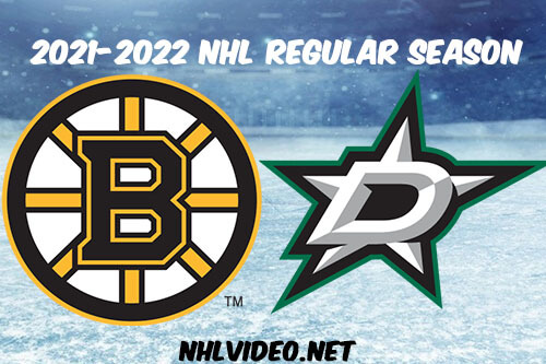 Boston Bruins vs Dallas Stars Full Game Replay 2022 Jan 30 NHL