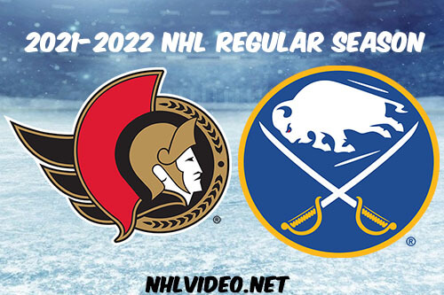 Ottawa Senators vs Buffalo Sabres Full Game Replay 2022 Feb 17 NHL