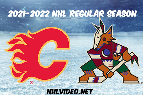 Calgary Flames vs Arizona Coyotes Full Game Replay 2022 Feb 02 NHL