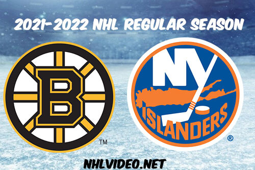 Boston Bruins vs New York Islanders Full Game Replay 2022 Feb 17 NHL