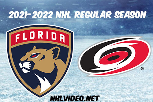 Florida Panthers vs Carolina Hurricanes Full Game Replay 2022 Feb 16 NHL