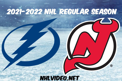 Tampa Bay Lightning vs New Jersey Devils Full Game Replay 2022 Feb 15 NHL