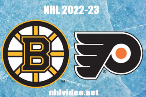 Boston Bruins vs Philadelphia Flyers Full Game Replay 2022 Sep 24 NHL Preseason