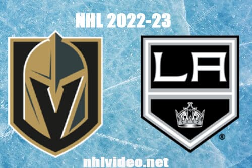 Vegas Golden Knights vs Los Angeles Kings Full Game Replay 2022 Oct 6 NHL Preseason