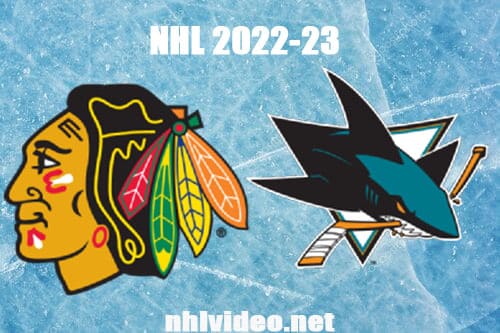 Chicago Blackhawks vs San Jose Sharks Full Game Replay 2022 Oct 15 NHL Regular Season