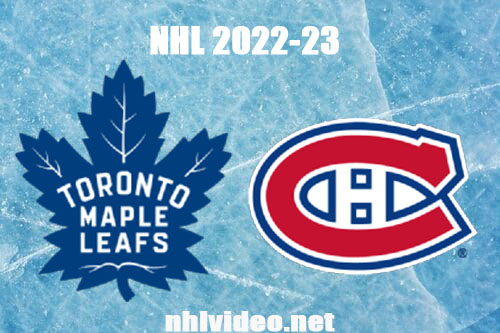 Toronto Maple Leafs vs Montreal Canadiens Full Game Replay 2022 Oct 3 NHL Preseason