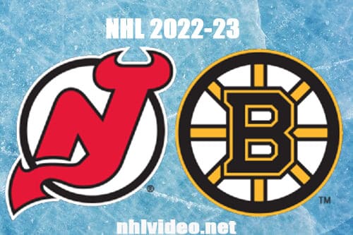 New Jersey Devils vs Boston Bruins Full Game Replay 2022 Oct 8 NHL Preseason