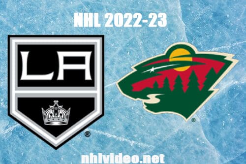 Los Angeles Kings vs Minnesota Wild Full Game Replay 2022 Oct 15 NHL Regular Season