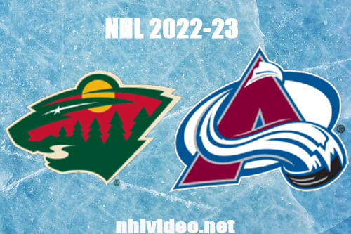 Minnesota Wild vs Colorado Avalanche Full Game Replay 2022 Sep 27 NHL Preseason