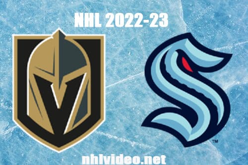 Vegas Golden Knights vs Seattle Kraken Full Game Replay 2022 Oct 15 NHL Regular Season