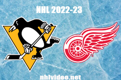 Pittsburgh Penguins vs Detroit Red Wings Full Game Replay 2022 Oct 3 NHL Preseason