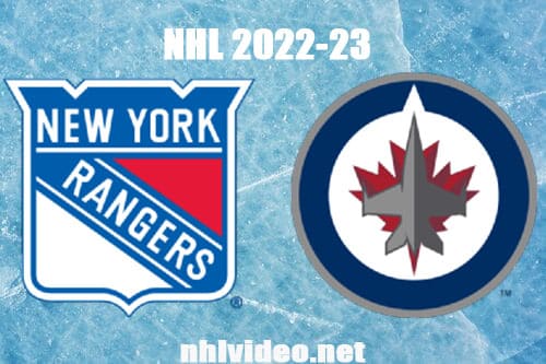 New York Rangers vs Winnipeg Jets Full Game Replay 2022 Oct 14 NHL Regular Season