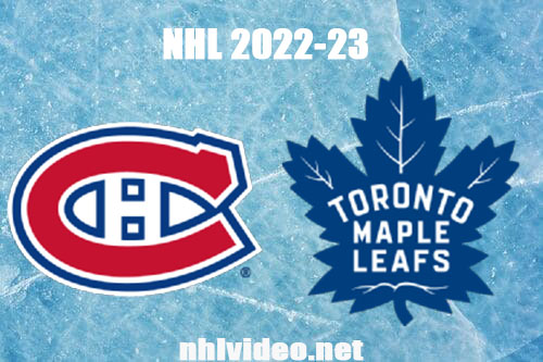 Montreal Canadiens vs Toronto Maple Leafs Full Game Replay 2022 Sep 28 NHL Preseason