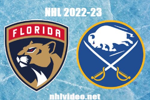 Florida Panthers vs Buffalo Sabres Full Game Replay 2022 Oct 15 NHL Regular Season