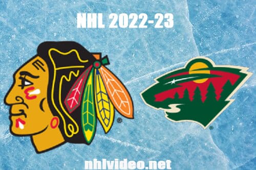 Chicago Blackhawks vs Minnesota Wild Full Game Replay 2022 Oct 6 NHL Preseason