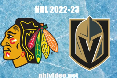 Chicago Blackhawks vs Vegas Golden Knights Full Game Replay 2022 Oct 13 NHL Regular Season
