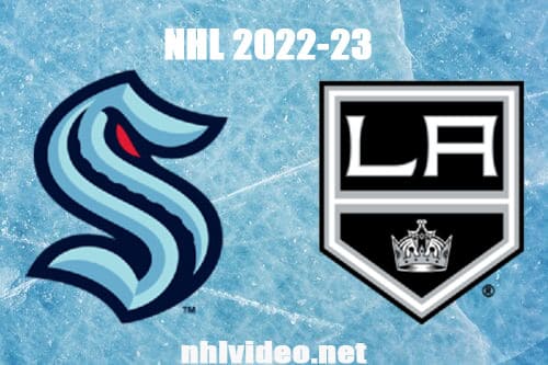 Seattle Kraken vs Los Angeles Kings Full Game Replay 2022 Oct 13 NHL Regular Season